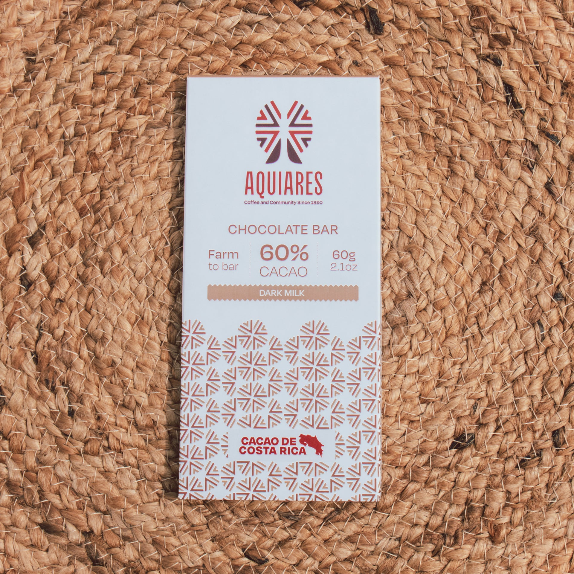 Aquiares Chocolate 60% Cacao Dark Milk